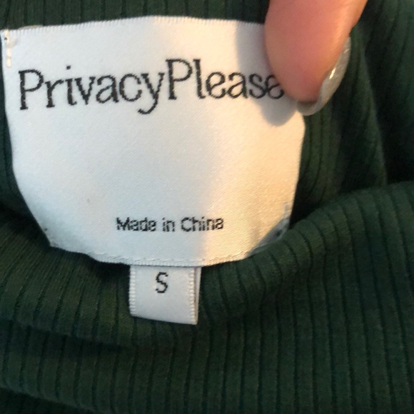 Privacy Please Off the Shoulder Mini - Picture 3 of 4